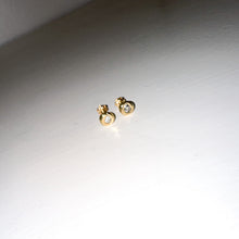 Cargar imagen en el visor de la galería, Aros Leia Oro 18k