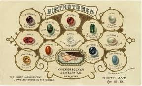Para empezar el nuevo año: <3 BIRTHSTONES o PIEDRAS DE LOS MESES <3